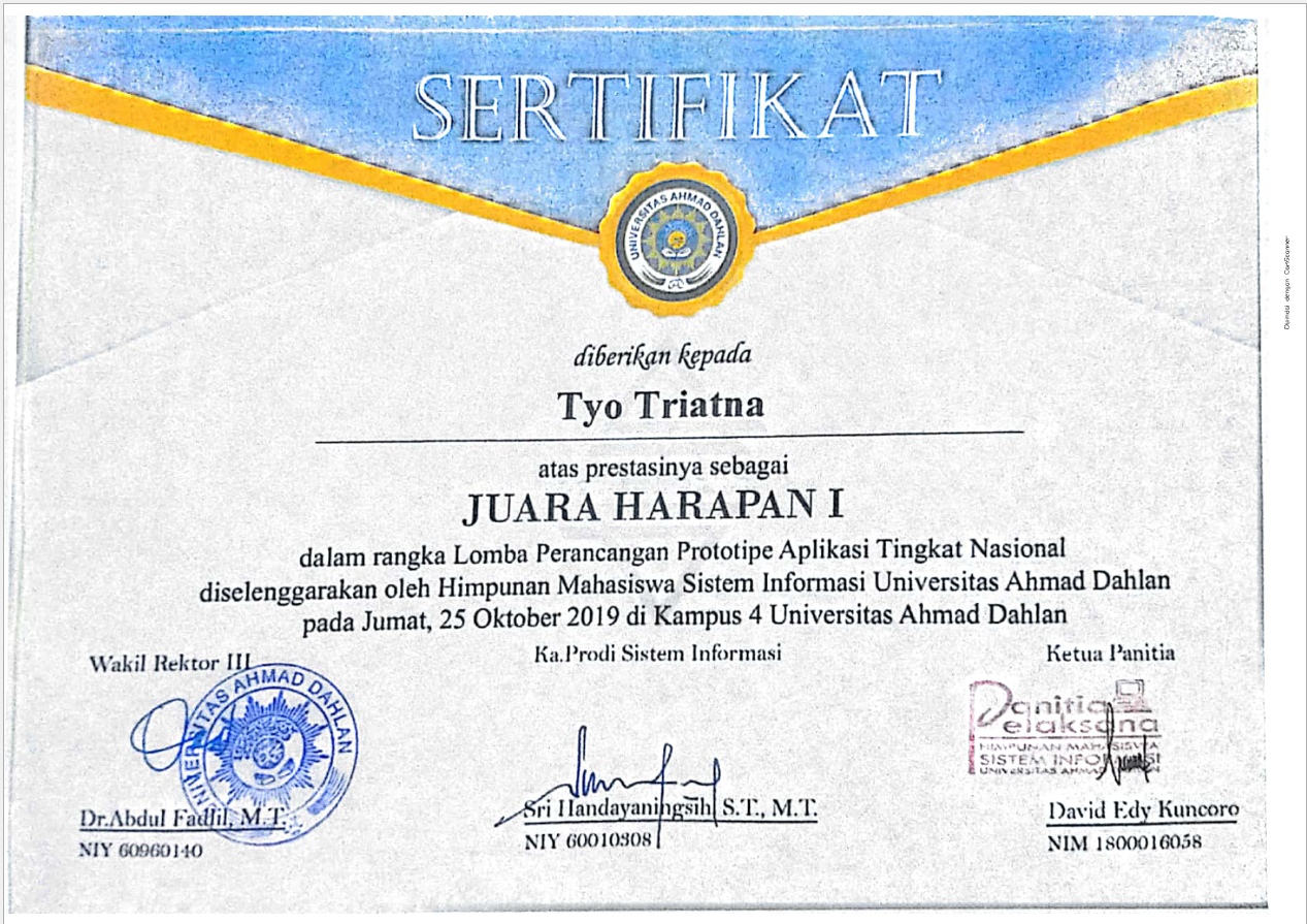 Juara Harapan 1