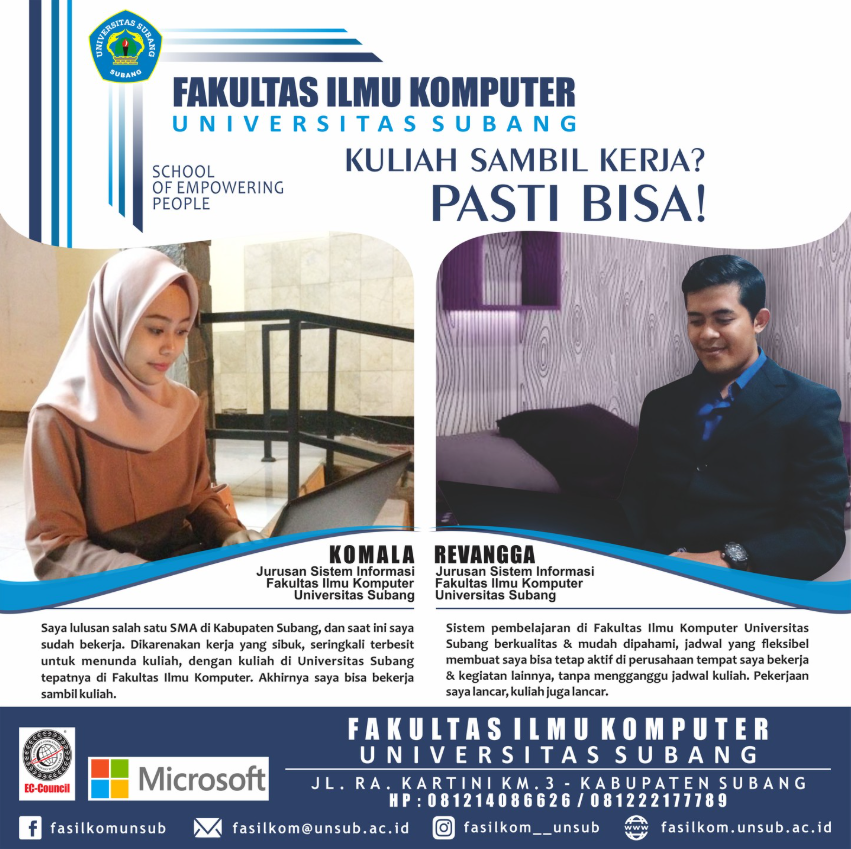 Ayo Kuliah di FASILKOM UNSUB
