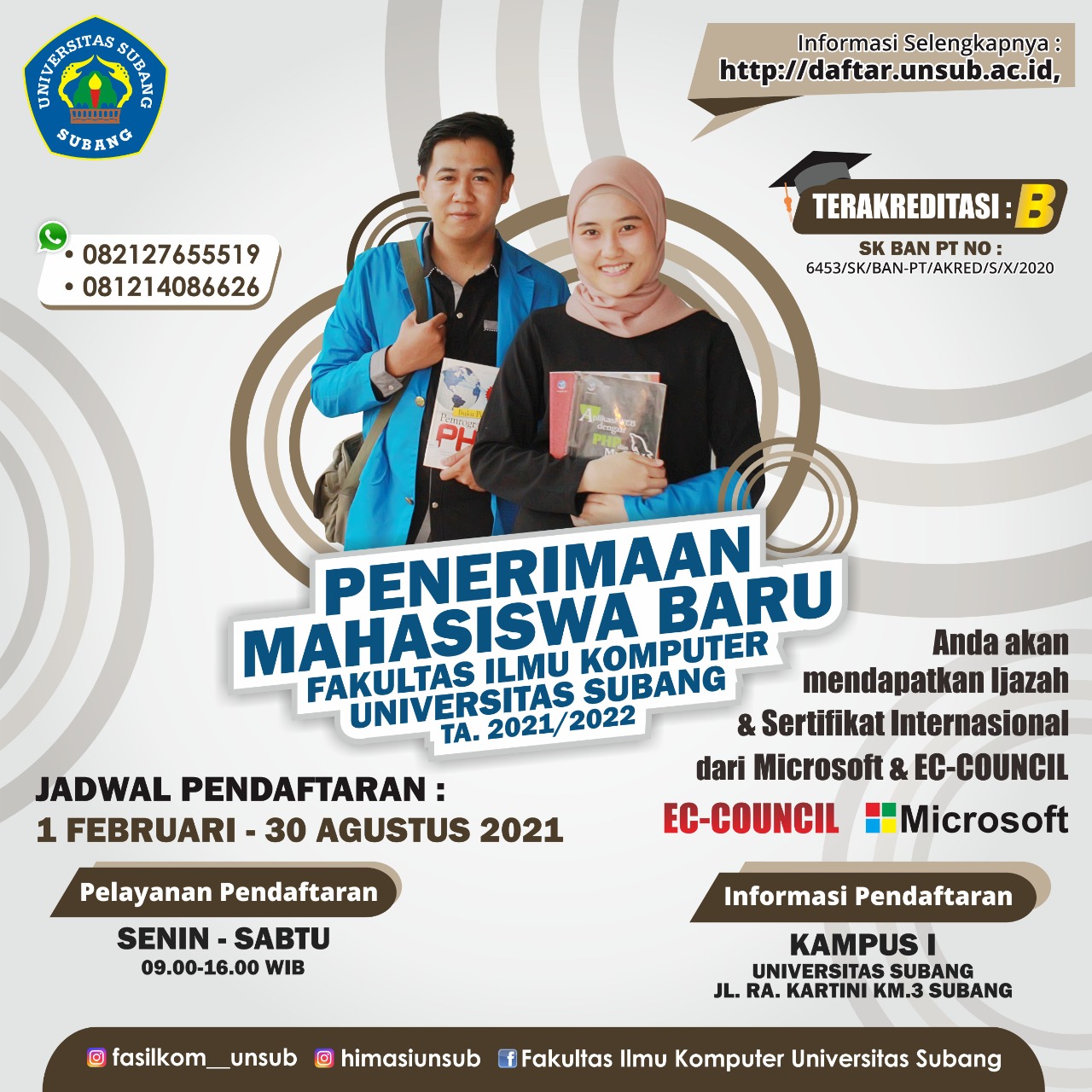 Penerimaan Mahasiswa Baru T.A 2019/2020